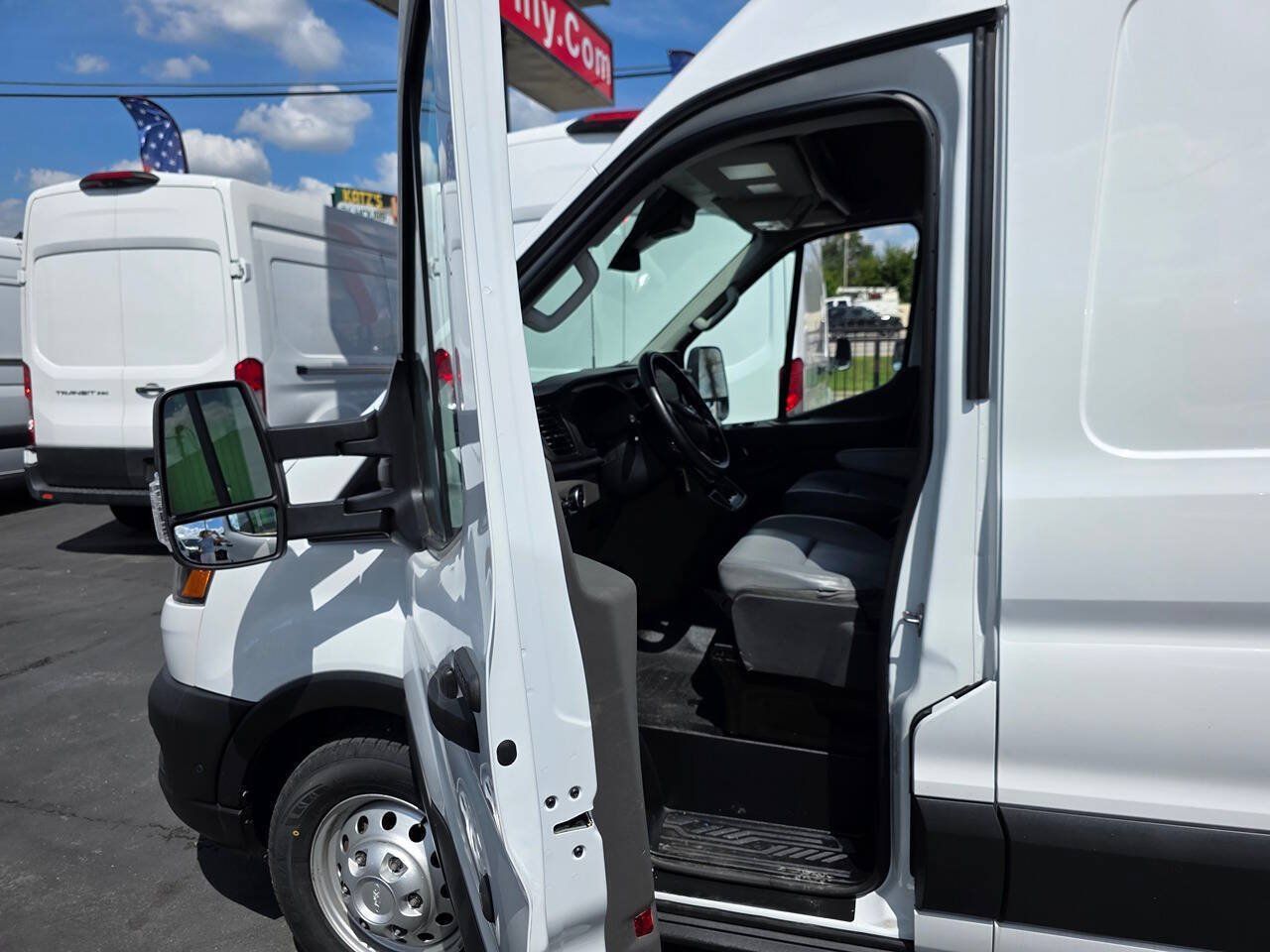Used 2023 Ford Transit 350 148 High Roof AWD w/ Load Area Protection Package image 14