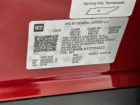 Used 2026 Cadillac Vistiq Sport w/ LPO, Floor Liner Package AWD/4WD image 36