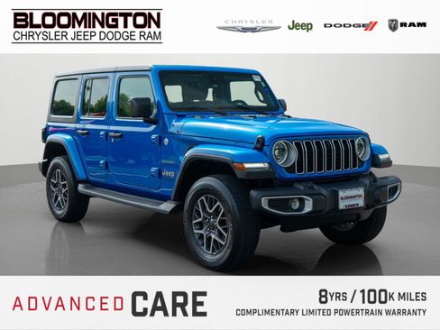 Used 2024 Jeep Wrangler Unlimited Sahara w/ Technology Group AWD/4WD image 1