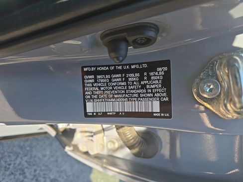 Used 2021 Honda Civic Sport image 35