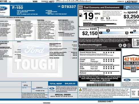 Used 2020 Ford F150 Lariat RWD image 4