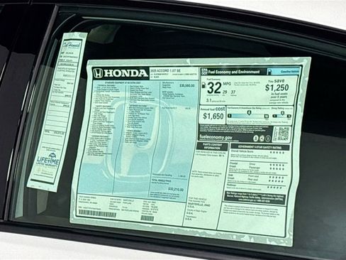 New 2025 Honda Accord SE image 24