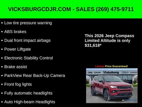 New 2026 Jeep Compass Limited image 22