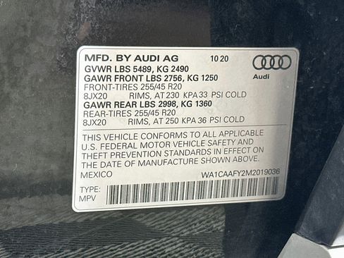 Used 2021 Audi Q5 Prestige AWD/4WD image 33