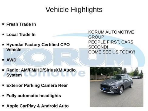 Certified 2023 Hyundai Kona SEL AWD/4WD image 4