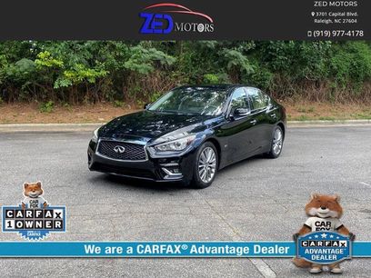 Used 2018 INFINITI Q50 Luxe w/ Essential Package (3.0T Luxe)