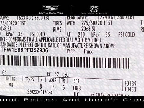 Used 2023 Ford F150 Platinum w/ Equipment Group 701A High AWD/4WD image 31