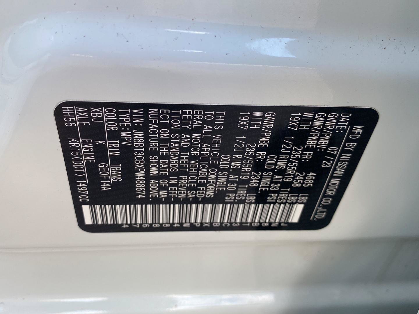 Certified 2023 Nissan Rogue SL AWD/4WD image 17