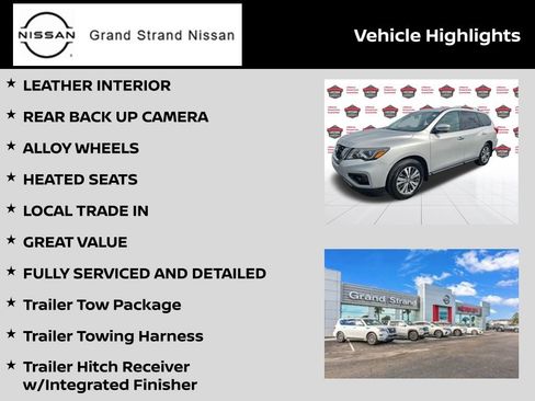 Used 2017 Nissan Pathfinder SL w/ Trailer Tow Package image 3