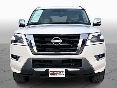 Certified 2023 Nissan Armada Platinum w/ Captain's Chairs Package image 4