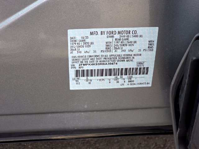 Certified 2024 Ford Edge Titanium w/ Titanium Elite Package AWD/4WD image 26