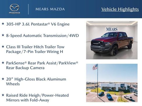 Used 2024 RAM 1500 Warlock AWD/4WD image 2