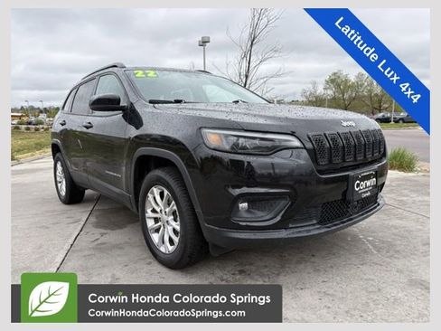 Used 2022 Jeep Cherokee Latitude Lux w/ Sun & Sound Group AWD/4WD image 1