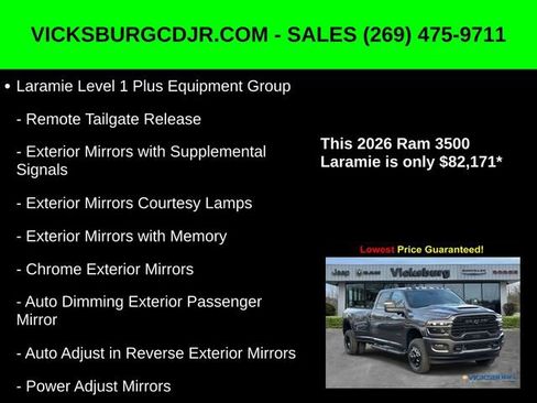 New 2026 RAM 3500 Laramie w/ Night Edition image 16