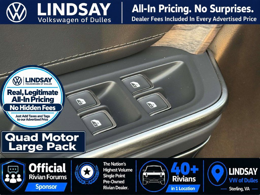 Used 2023 Rivian R1T Adventure Quad AWD/4WD image 12