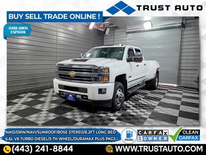 Used 2019 Chevrolet Silverado 3500 High Country w/ Duramax Plus Package