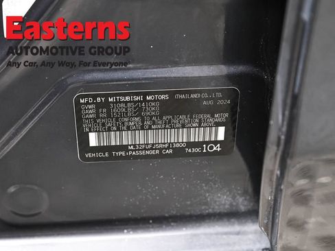 Used 2024 Mitsubishi Mirage G4 LE FWD image 34