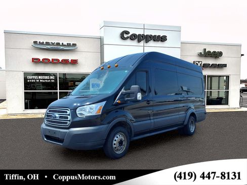 Used 2018 Ford Transit 350 148 High Roof Extended DRW RWD image 1