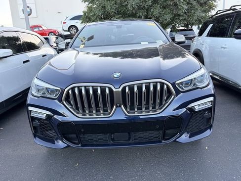 Used 2021 BMW X6 M50i w/ Executive Package AWD/4WD image 2