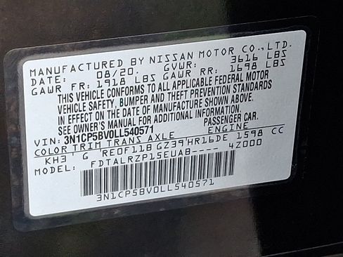 Used 2020 Nissan Kicks S FWD image 26
