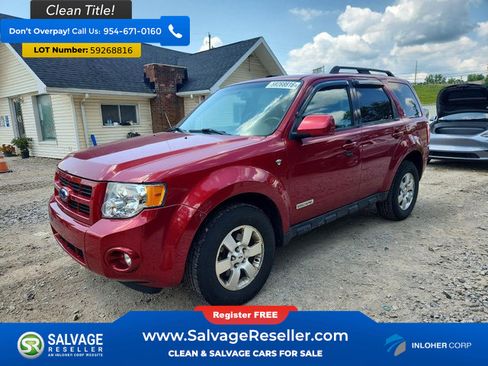 Used 2008 Ford Escape Limited FWD image 1