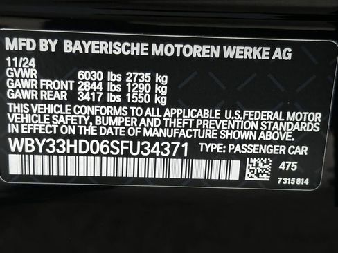 Used 2025 BMW i4 M50 w/ Premium Package image 25