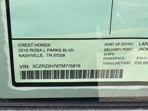 New 2026 Honda HR-V EX-L image 19