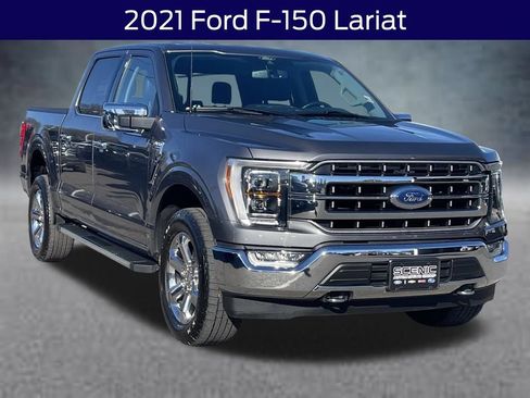 Used 2021 Ford F150 Lariat w/ Equipment Group 502A High image 1