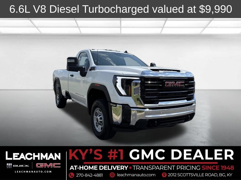 New 2026 GMC Sierra 2500 Pro w/ 1SA Pro Safety Plus Package AWD/4WD 360° Tour
