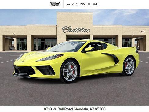 Used 2022 Chevrolet Corvette Stingray Premium Cpe w/ Z51 Performance Package RWD image 1