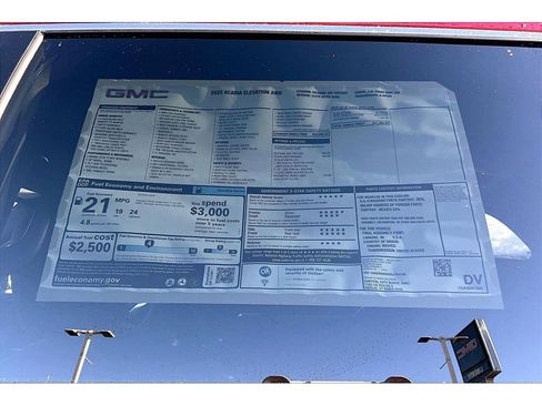 New 2025 GMC Acadia Elevation w/ LPO, Floor Liner Package image 14