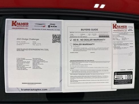 Used 2023 Dodge Challenger SRT Hellcat Redeye RWD image 35