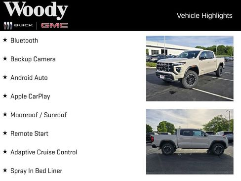 New 2026 GMC Canyon AT4 w/ Technology Plus Package AWD/4WD image 3