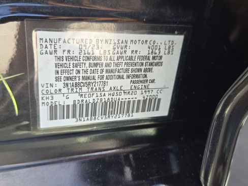 Used 2024 Nissan Sentra SV FWD image 33