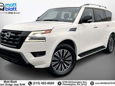 Used 2023 Nissan Armada SL w/ Midnight Edition Package image 1