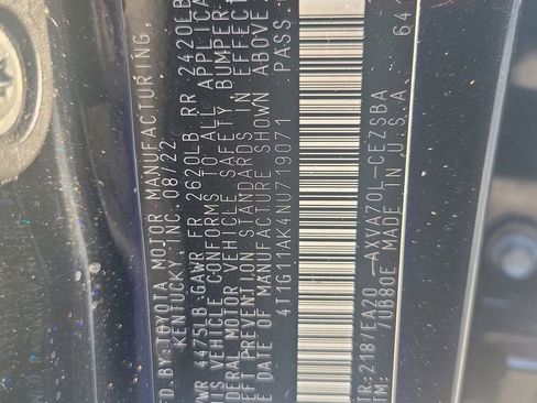 Certified 2022 Toyota Camry SE image 36