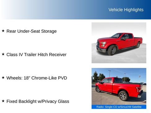 Used 2016 Ford F150 XLT w/ Equipment Group 301A Mid RWD image 15