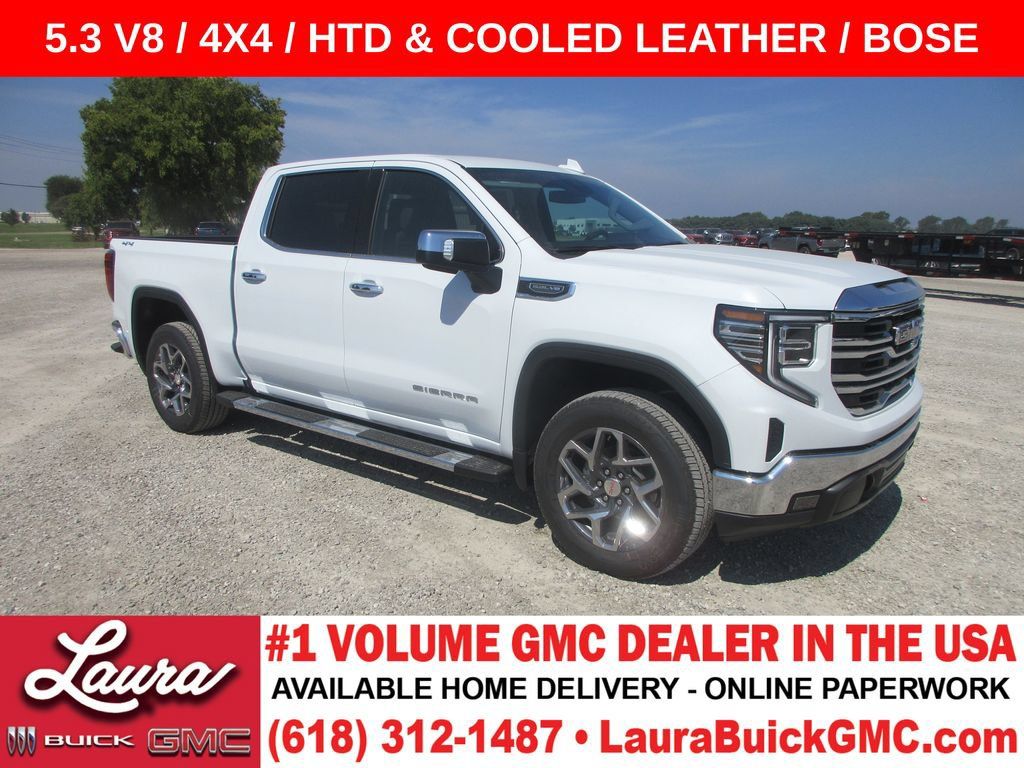 New 2026 GMC Sierra 1500 SLT w/ SLT Premium Package AWD/4WD image 1