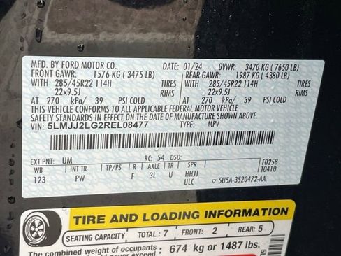 Used 2024 Lincoln Navigator Reserve image 39