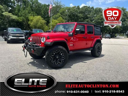 Used 2018 Jeep Wrangler Unlimited Sahara image 1