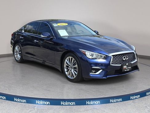 Used 2022 INFINITI Q50 Luxe w/ Cargo Package RWD image 4