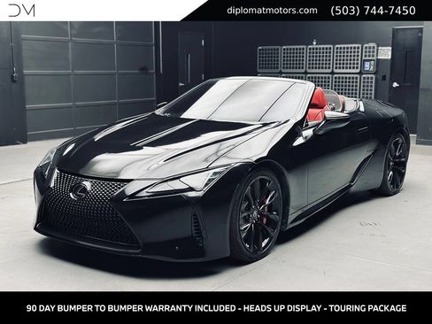 Used 2021 Lexus LC 500 Convertible w/ Touring Package RWD image 2