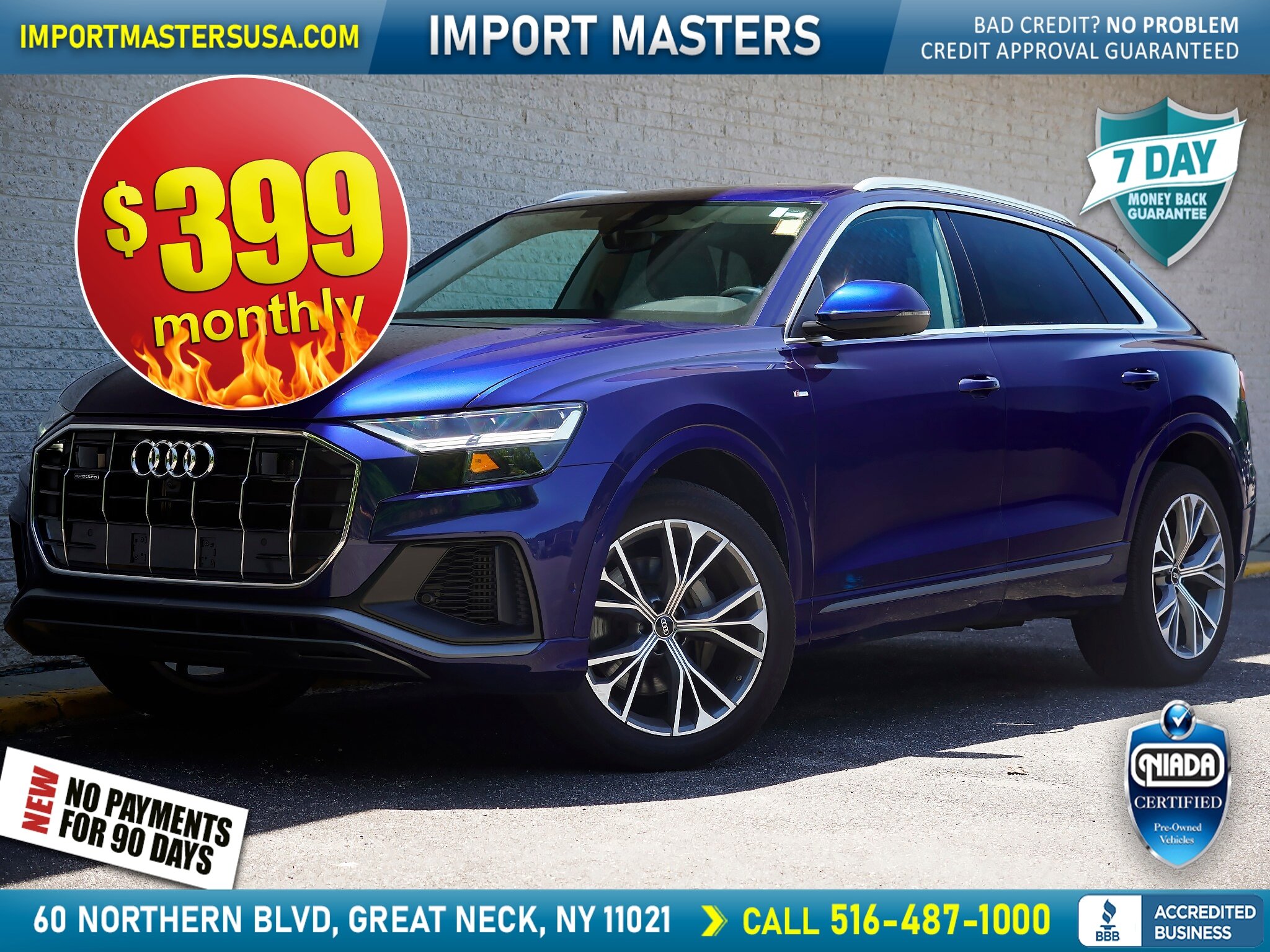 Used 2022 Audi Q8 Premium Plus AWD/4WD image 1