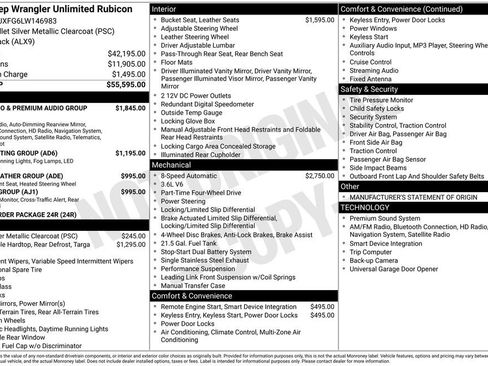 Used 2020 Jeep Wrangler Unlimited Rubicon image 2