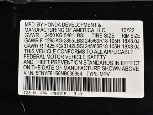 Used 2022 Honda Passport TrailSport image 41
