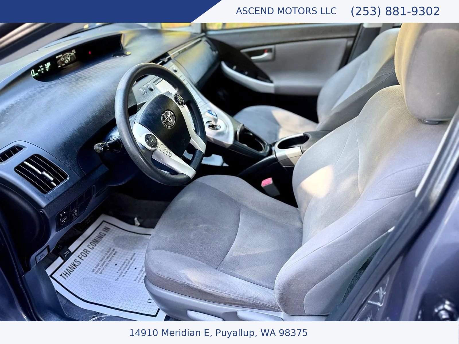 Used 2012 Toyota Prius Two FWD image 9