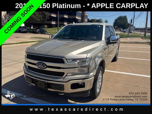 Used 2018 Ford F150 Platinum w/ Equipment Group 701A Luxury AWD/4WD image 1