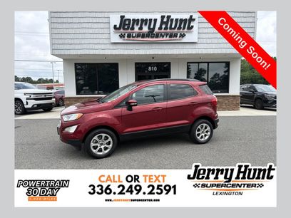 Used 2021 Ford EcoSport SE w/ SE Convenience Package