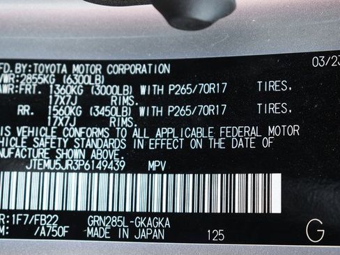 Certified 2023 Toyota 4Runner SR5 AWD/4WD image 33