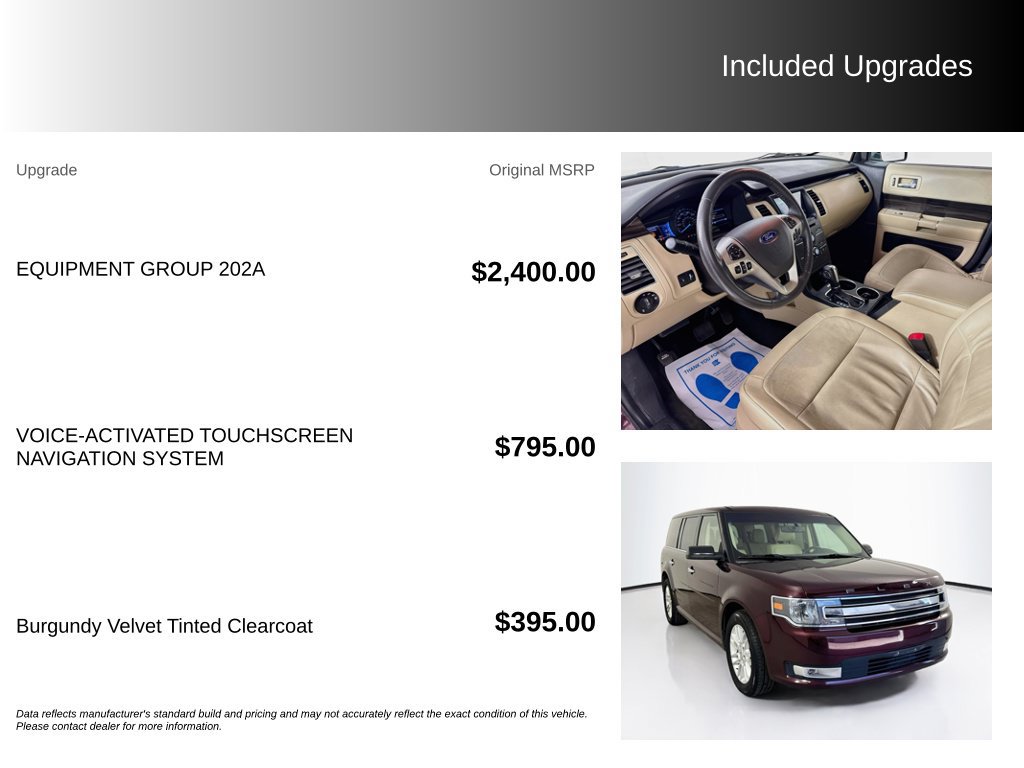 Used 2018 Ford Flex SEL w/ Equipment Group 202A FWD image 5